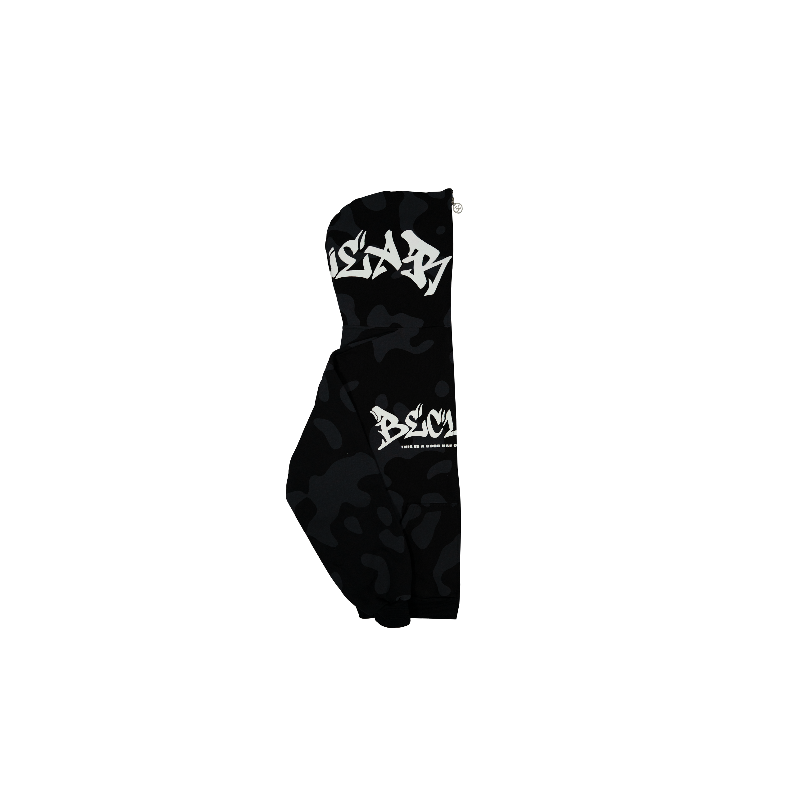 LEWY BOK CZARNY BEZ TLA